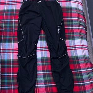 Craft XL Polyester Black Running Pants